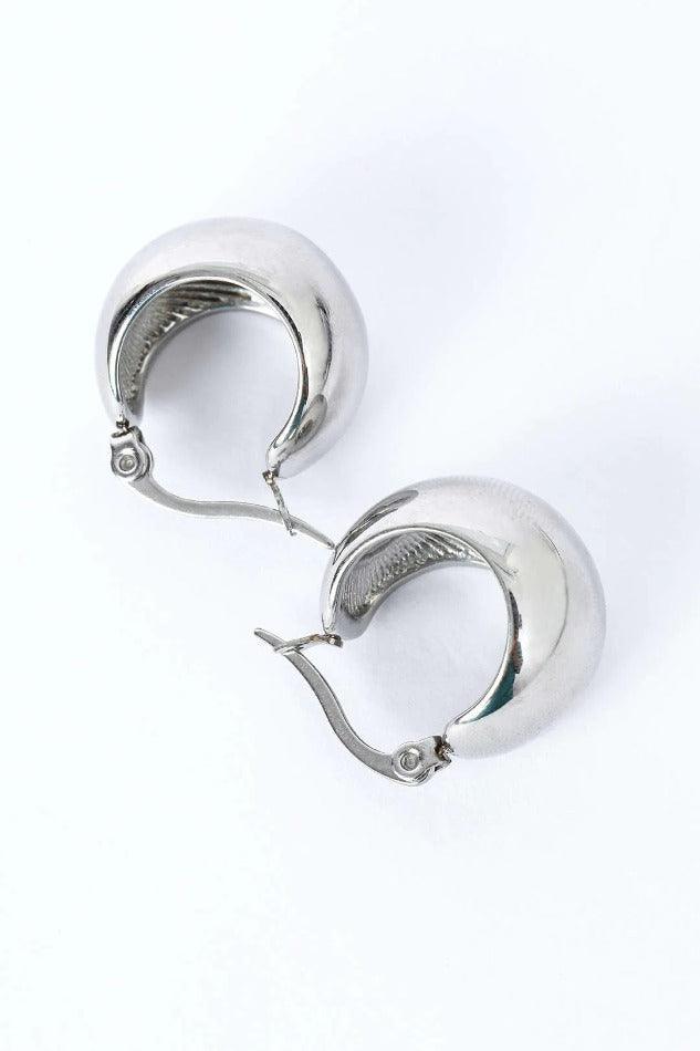 Curved Hoop Earrings - LovelyKayley