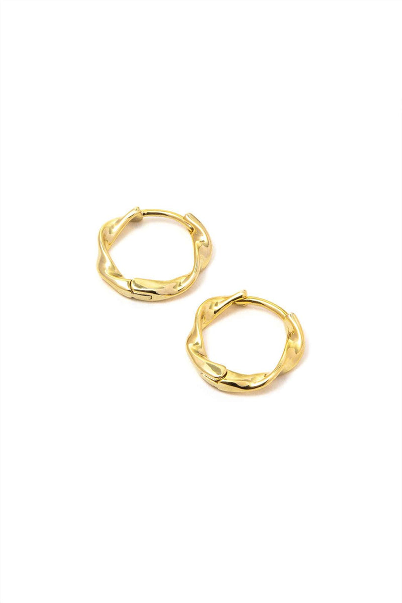 Distorted Design Hoop Earrings - LovelyKayley