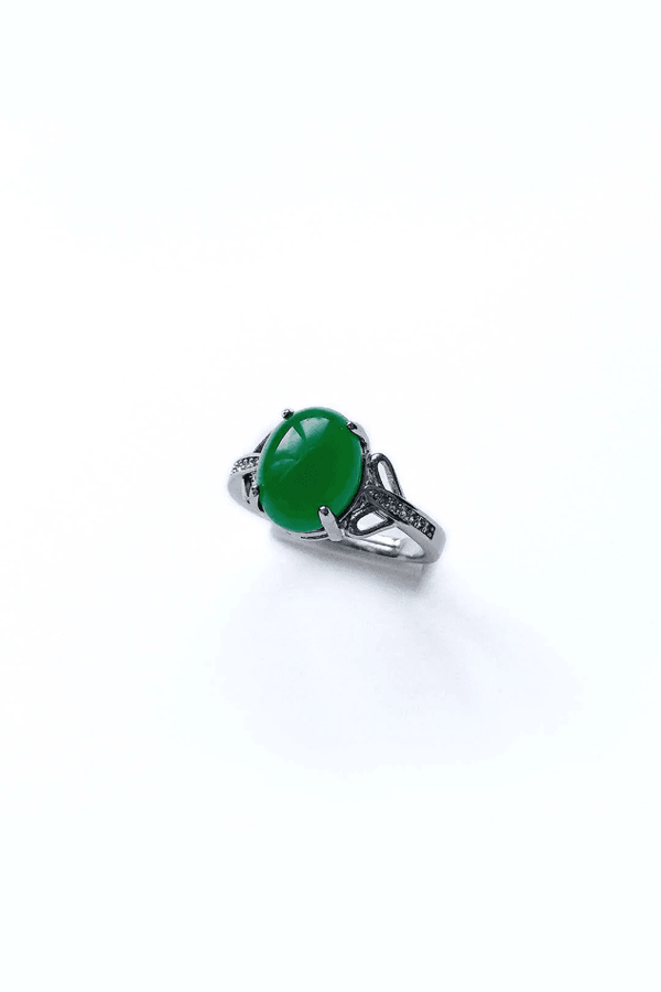 Emerald Stone Ring - LovelyKayley