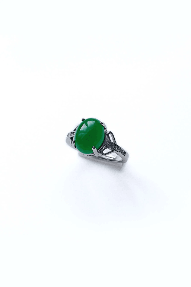 Emerald Stone Ring - LovelyKayley