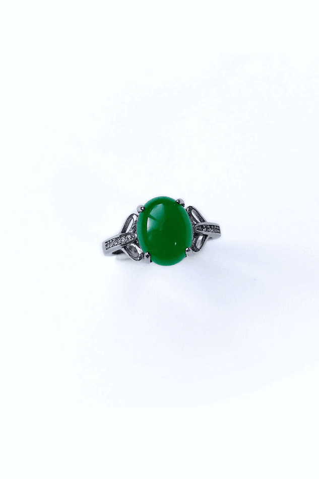 Emerald Stone Ring - LovelyKayley