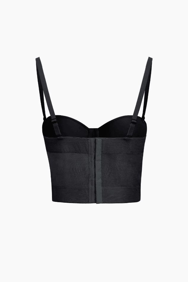 Mesh Underwire Bustier Top - LovelyKayley