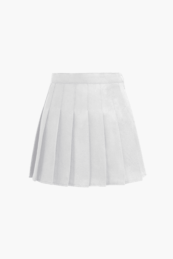 Pleated Mini Tennis Skirt - LovelyKayley