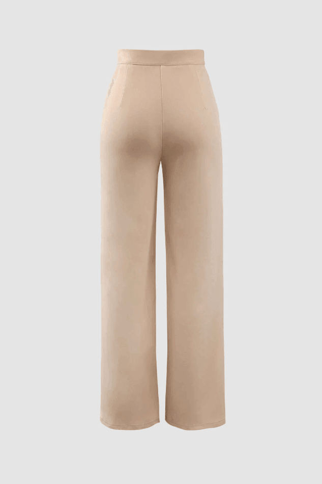 Pressed-Crease Tailored Pants - LovelyKayley