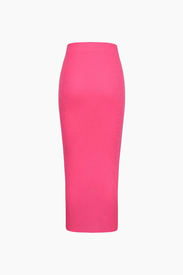 Rib-Knit Pencil Skirt - LovelyKayley