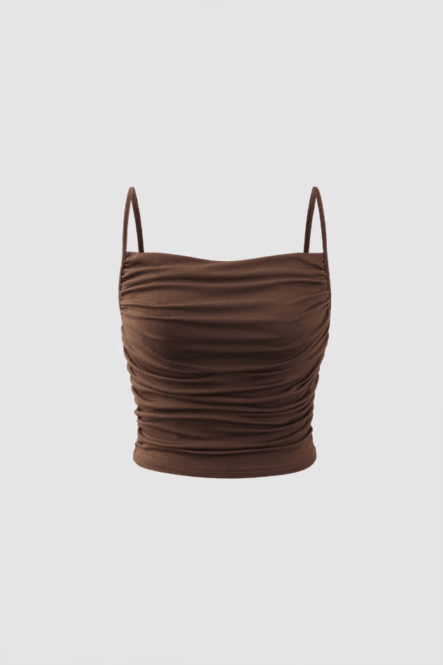 Ruched Front Cami Top - LovelyKayley