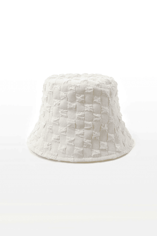 Solid Checkered Bucket Hat - LovelyKayley