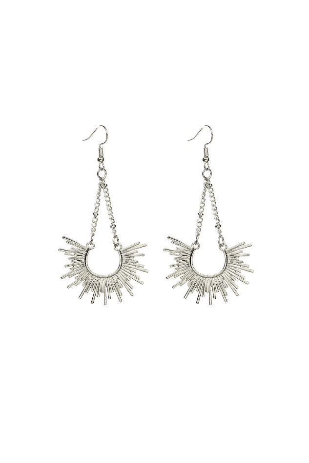 Sunburst Drop Dangle Earrings - LovelyKayley