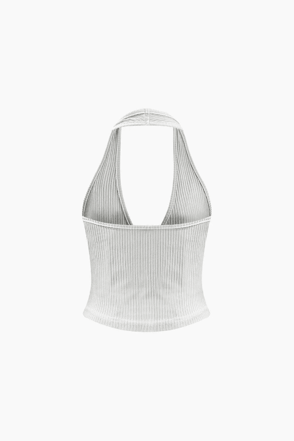 V-neck Women Don't Owe You Shit Halter Top - LovelyKayley